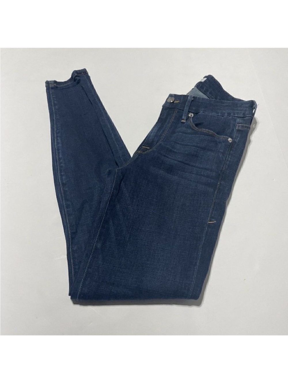 Good American Dark Wash Good Legs Skinny Jeans Stretch Size 0/25